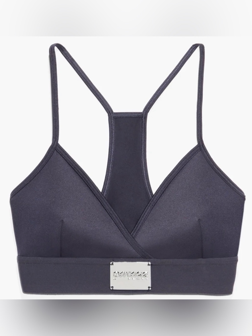 Savage X Fenty Black Racerback Bralette